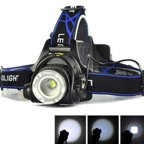 Camping&Hiking Equipment Ultra Bright Zoomable XM-L T6 LED Headlamp