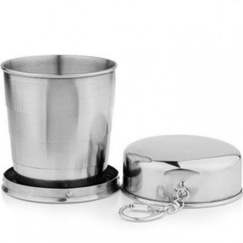 Stainless Steel Camping Folding Cup